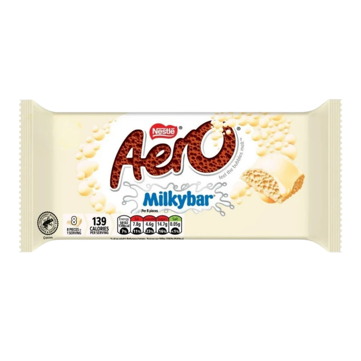 Aero Milkybar White Chocolate 15x 90g
