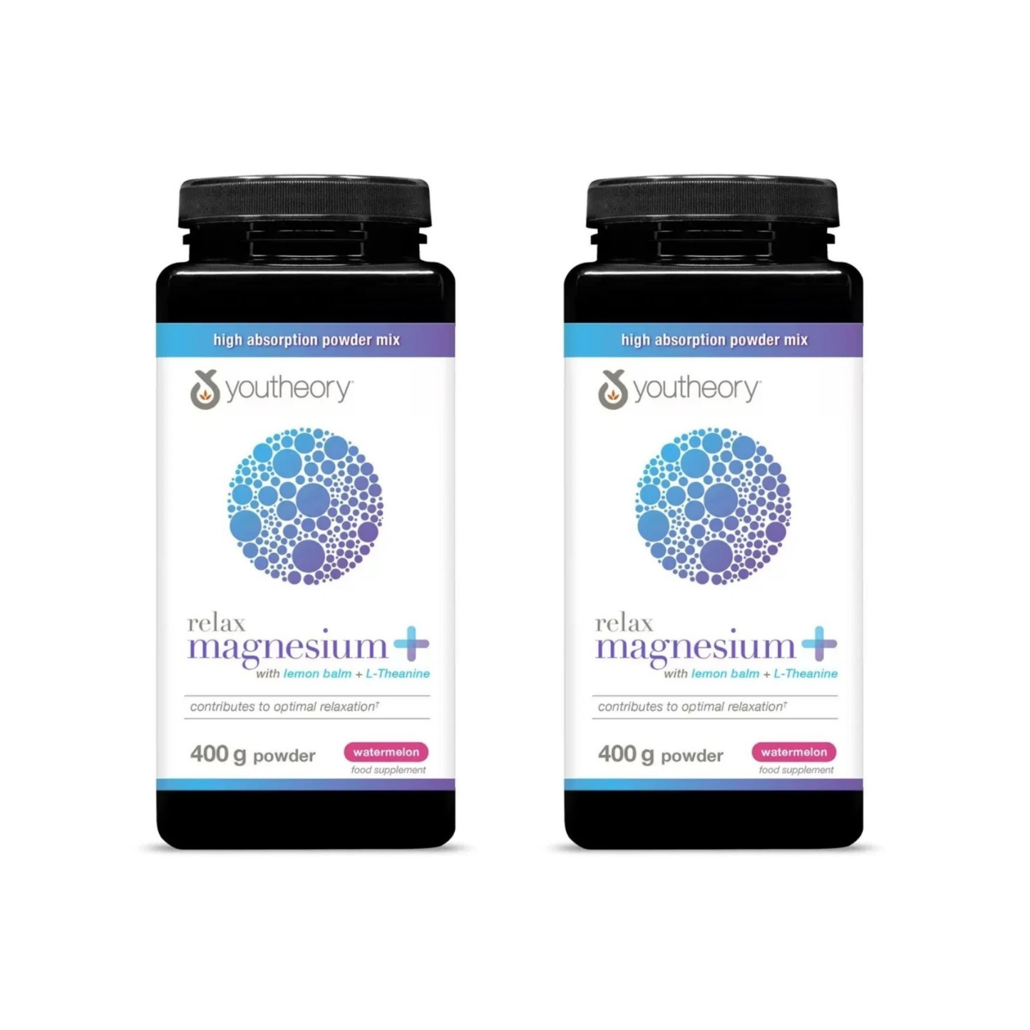 Youtheory Relax Magnesium 400g | Food Supplement