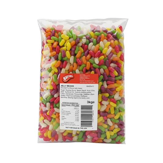 Barratt Jelly Beans 3kg Bulk Bag