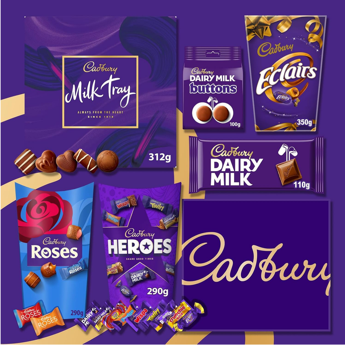 Cadbury Chocolate Sharing Hamper Gift Box