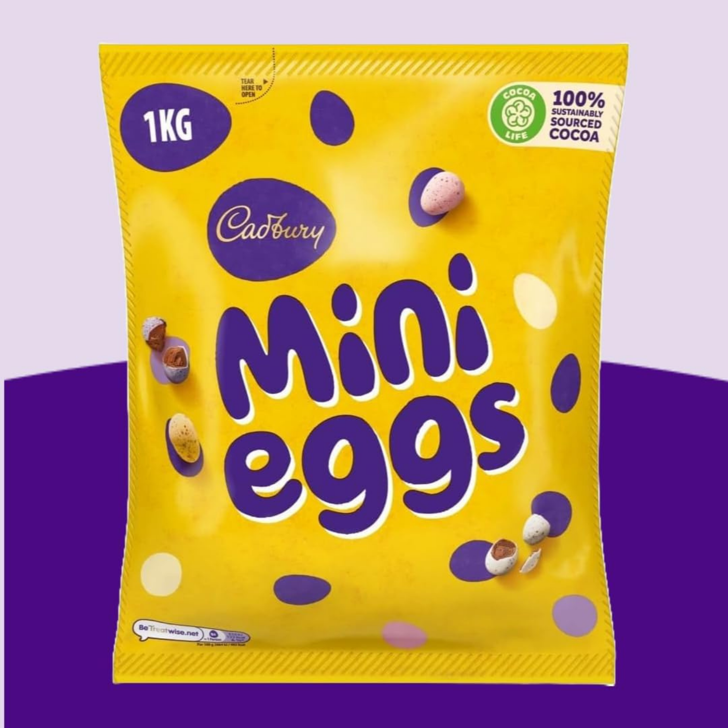 Cadbury Milk Chocolate Mini Eggs - 1 kg