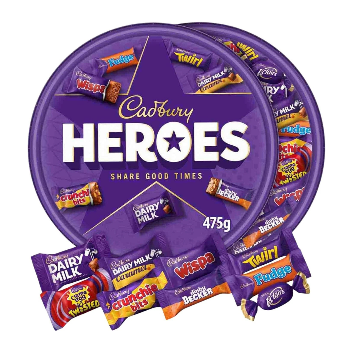 Cadbury Heroes Chocolate Tub 475g | Chuk Shuk