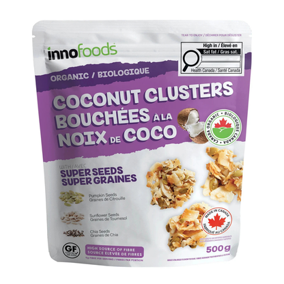 InnoFoods Organic Coconut Clusters With Super Seeds