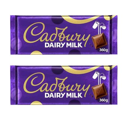 Cadbury Dairy Milk Chocolate Bar 360g  | Chuk Shuk