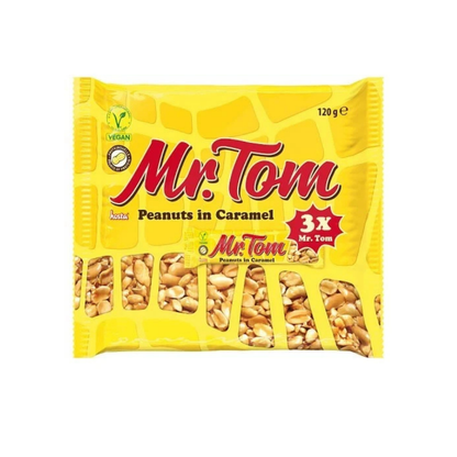 Mr. Tom Peanuts in Caramel 120g - Pack of 3