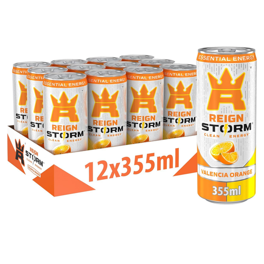 Reign Can Valencia Orange 355 ml (Pack of 12)