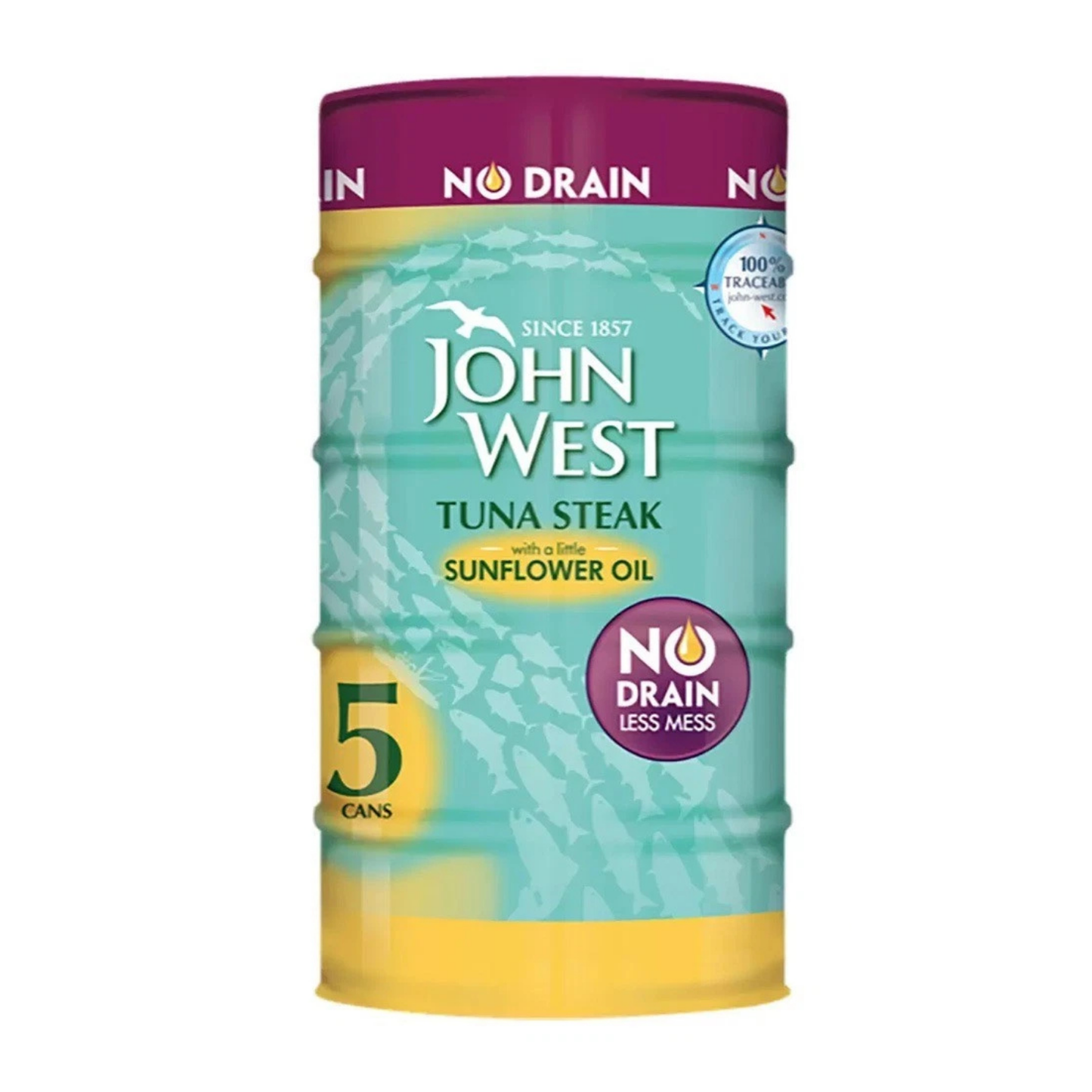 John West Tuna Steak in Sunflower Oil