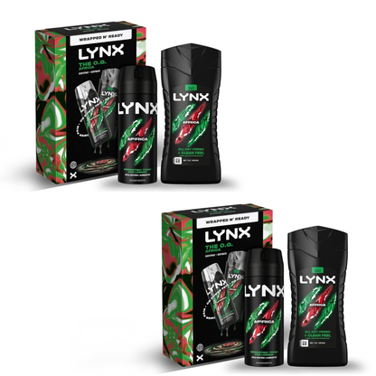Lynx The O.G. Africa Body Spray and Bodywash (2 sets)