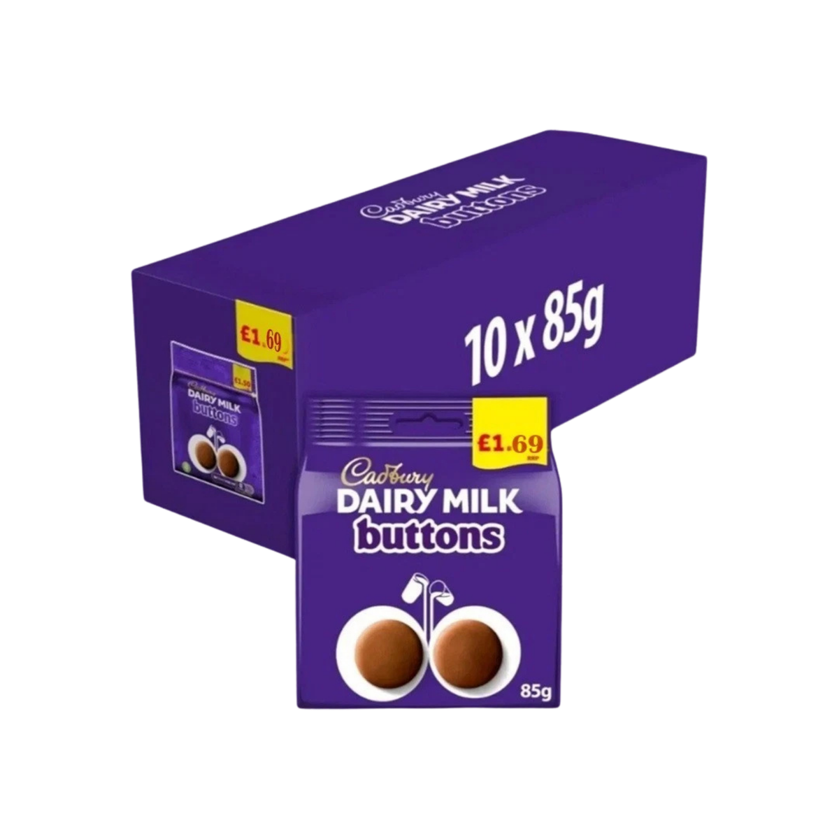 Cadbury Dairy Milk Buttons Chocolate | Chuk Shuk