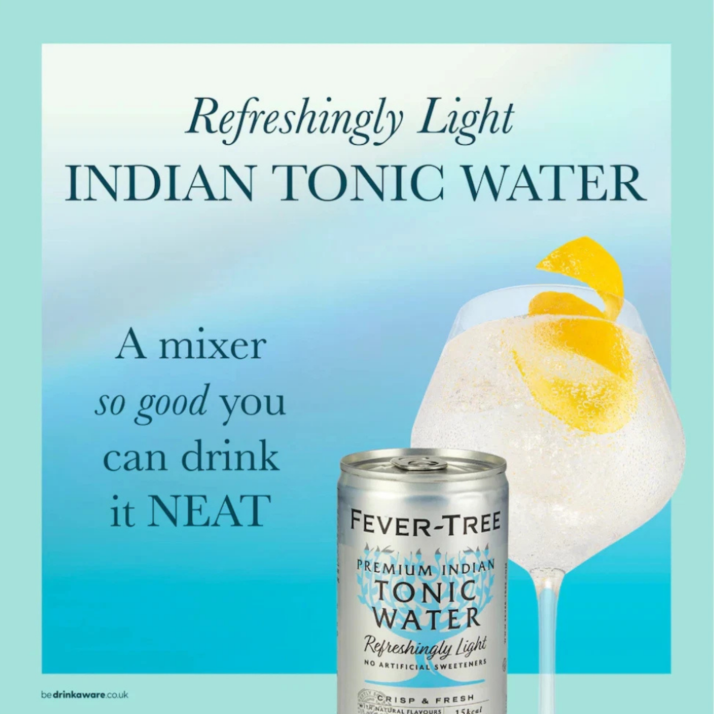 Fever-Tree Premium Indian Tonic Water 8 x 150ml