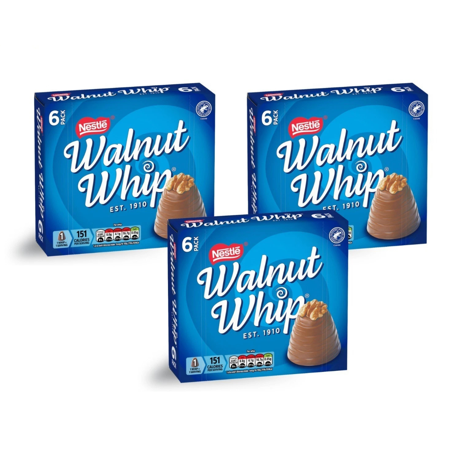 Nestle Walnut Whip Milk Chocolate