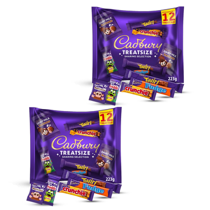 Cadbury Treat size Chocolate Sharing Bag (2 bags)
