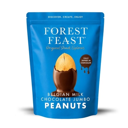Forest Feast Belgian Milk Chocolate Coated Jumbo Peanuts