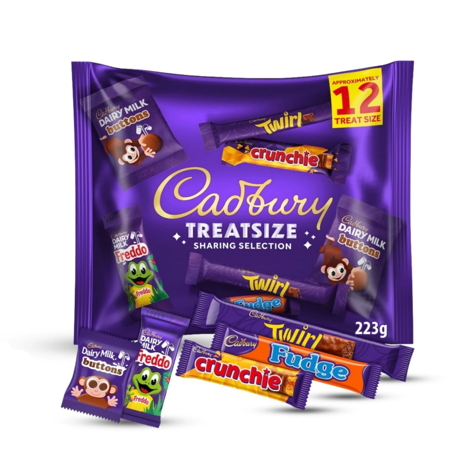 Cadbury Treat size Chocolate Sharing Bag