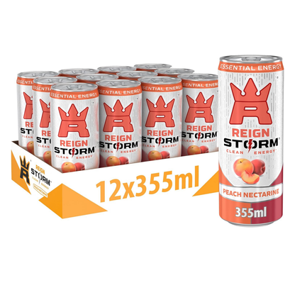 Reign Can Peach 355 ml (Pack of 12)
