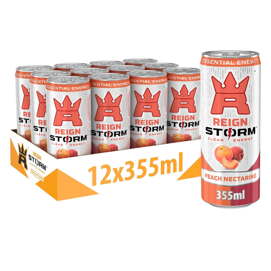 Reign Can Peach 355 ml (Pack of 12)