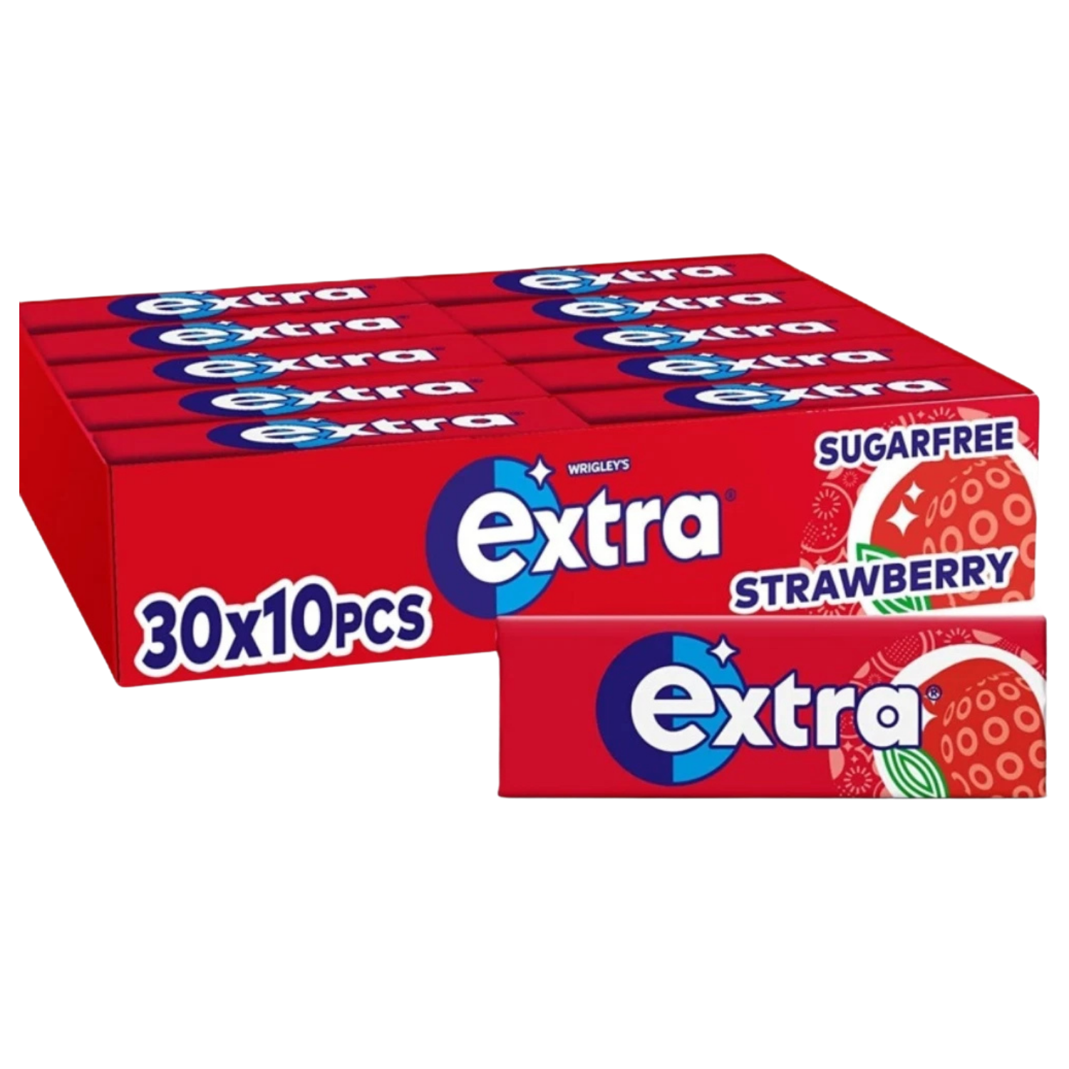 Wrigley's Extra Strawberry Sugar Free Chewing Gum