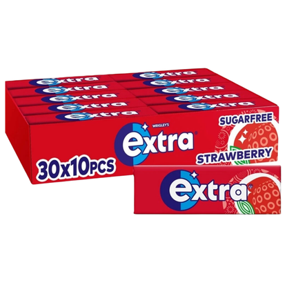 Wrigley's Extra Strawberry Sugar Free Chewing Gum