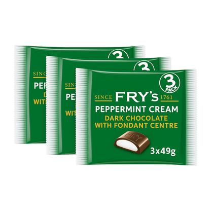 Fry’s Peppermint Cream (3 x 3 Pack) - 9 Bars Total
