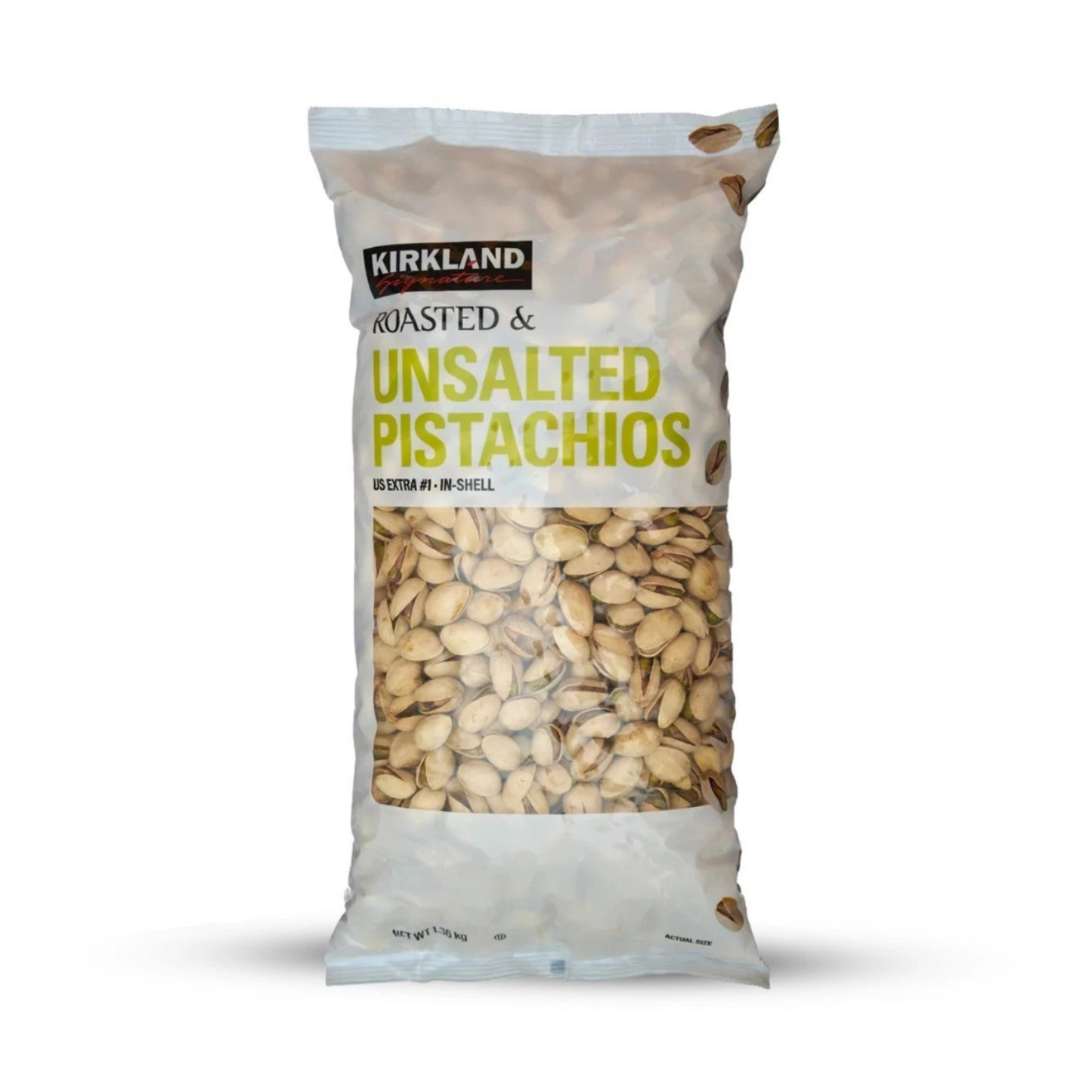 Kirkland Roasted and Unsalted Pistachios | Chuk Shuk