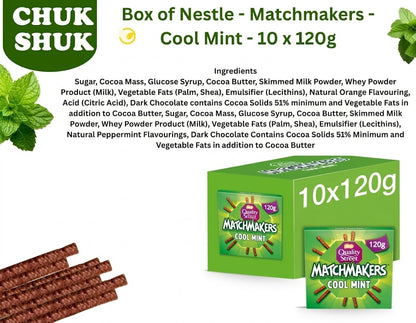 Nestle Quality Street Matchmakers Cool Mint – Full Box (10 x 120g)
