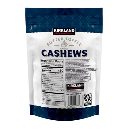 Kirkland Butter Toffee Cashews, 680g