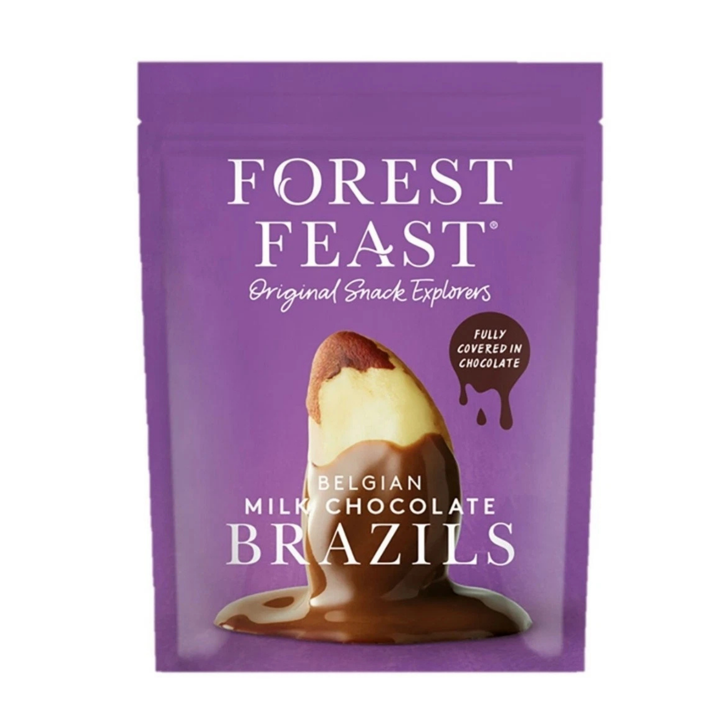 Forest Feast Belgian Milk Chocolate Brazil Nuts, 1kg