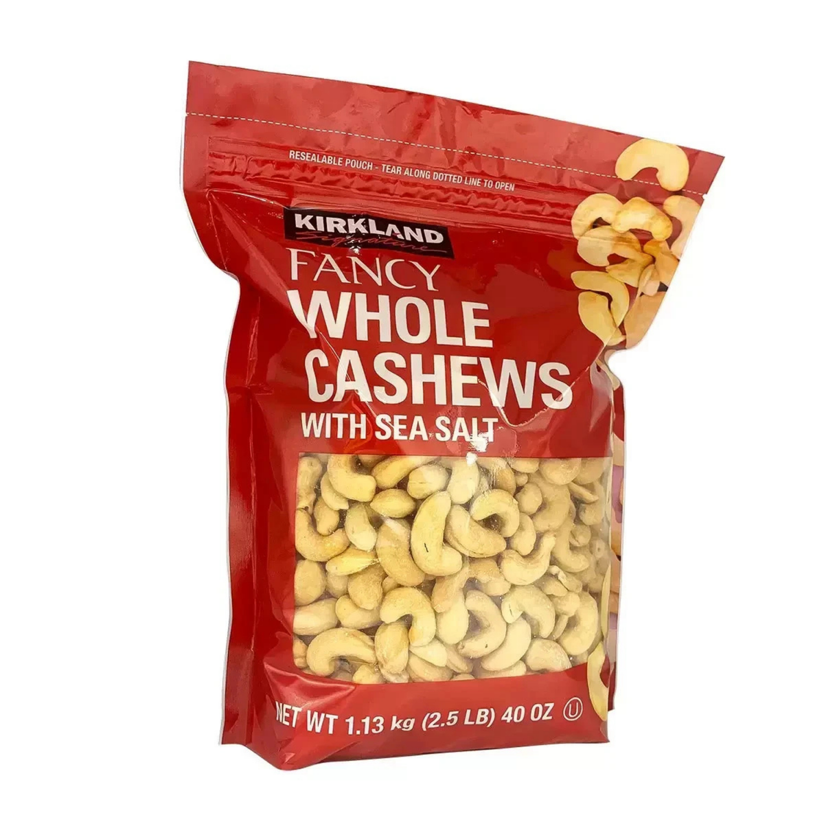 Kirkland Cashew Nuts With sea salt 1.13kg