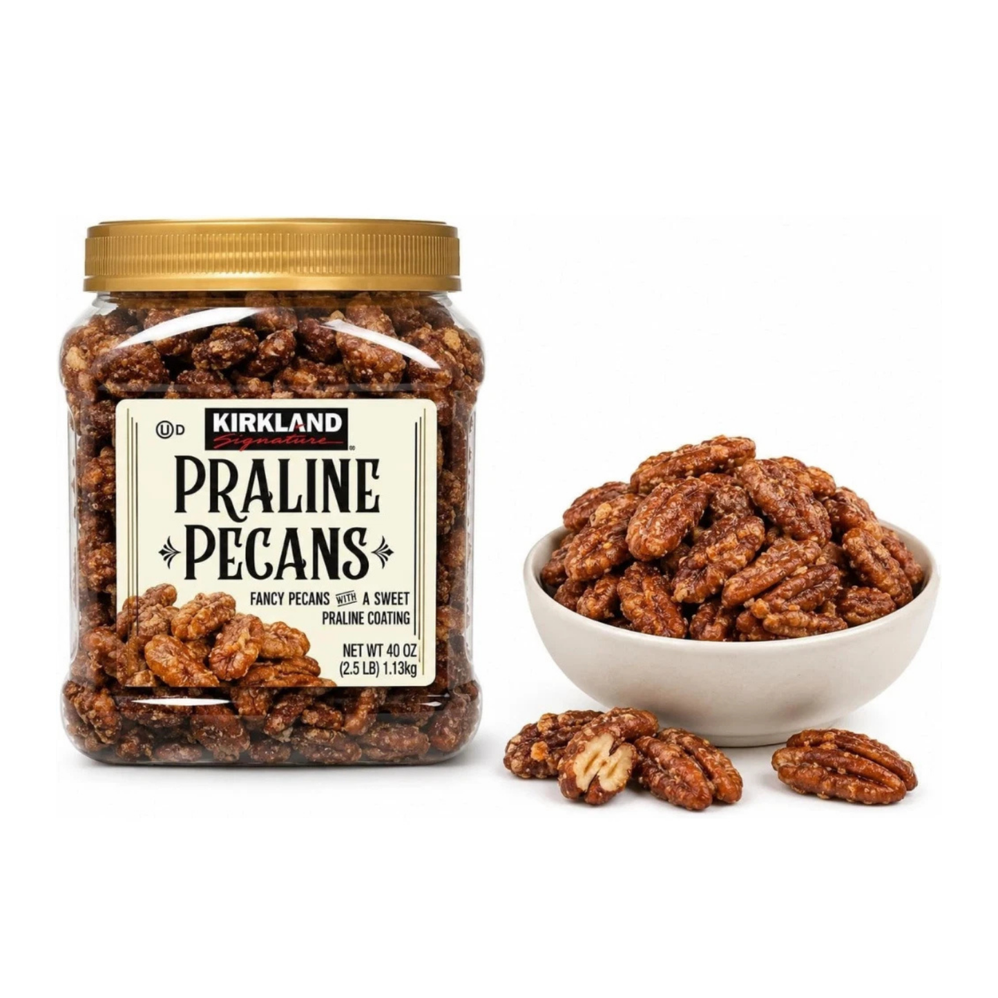 Kirkland Signature Praline Pecans 1.13kg