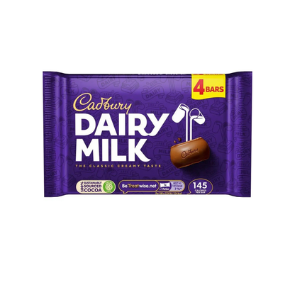 Cadbury Dairy Milk Chocolate Bars Multipack 2 x 134g (8 bars)