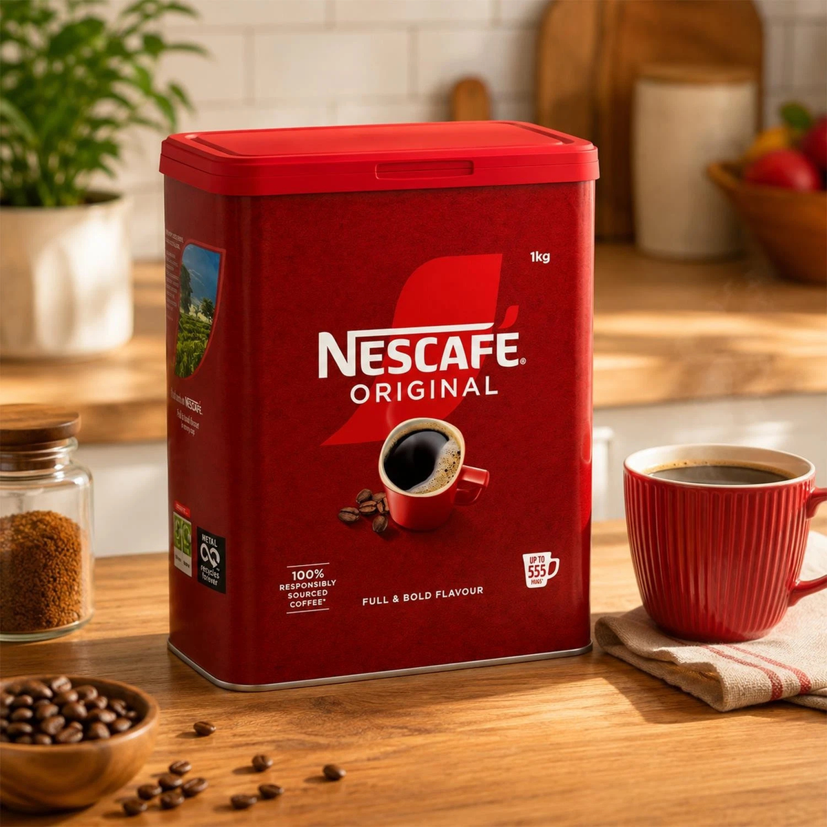 NESCAFE Original Instant Coffee 1kg Tin