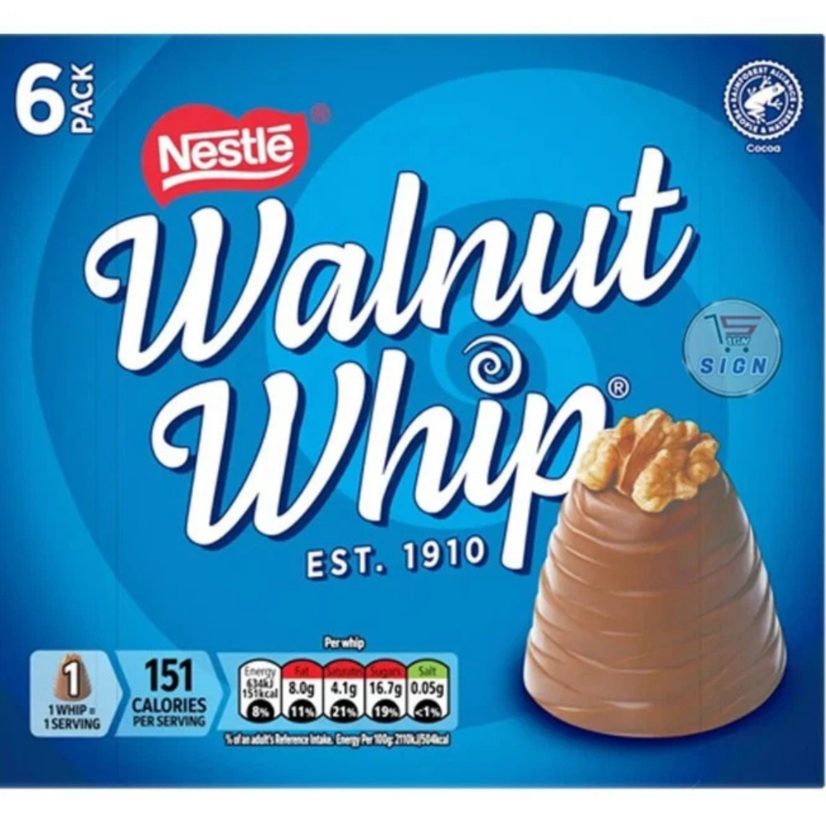 Nestle Walnut Whip 180g (3 Packs)