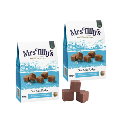 Mrs Tilly's Scottish Sea Salt Fudge | Chuk Shuk
