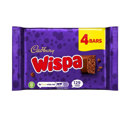 Cadbury Wispa Chocolate Bars Multipack 2 x 111.6g