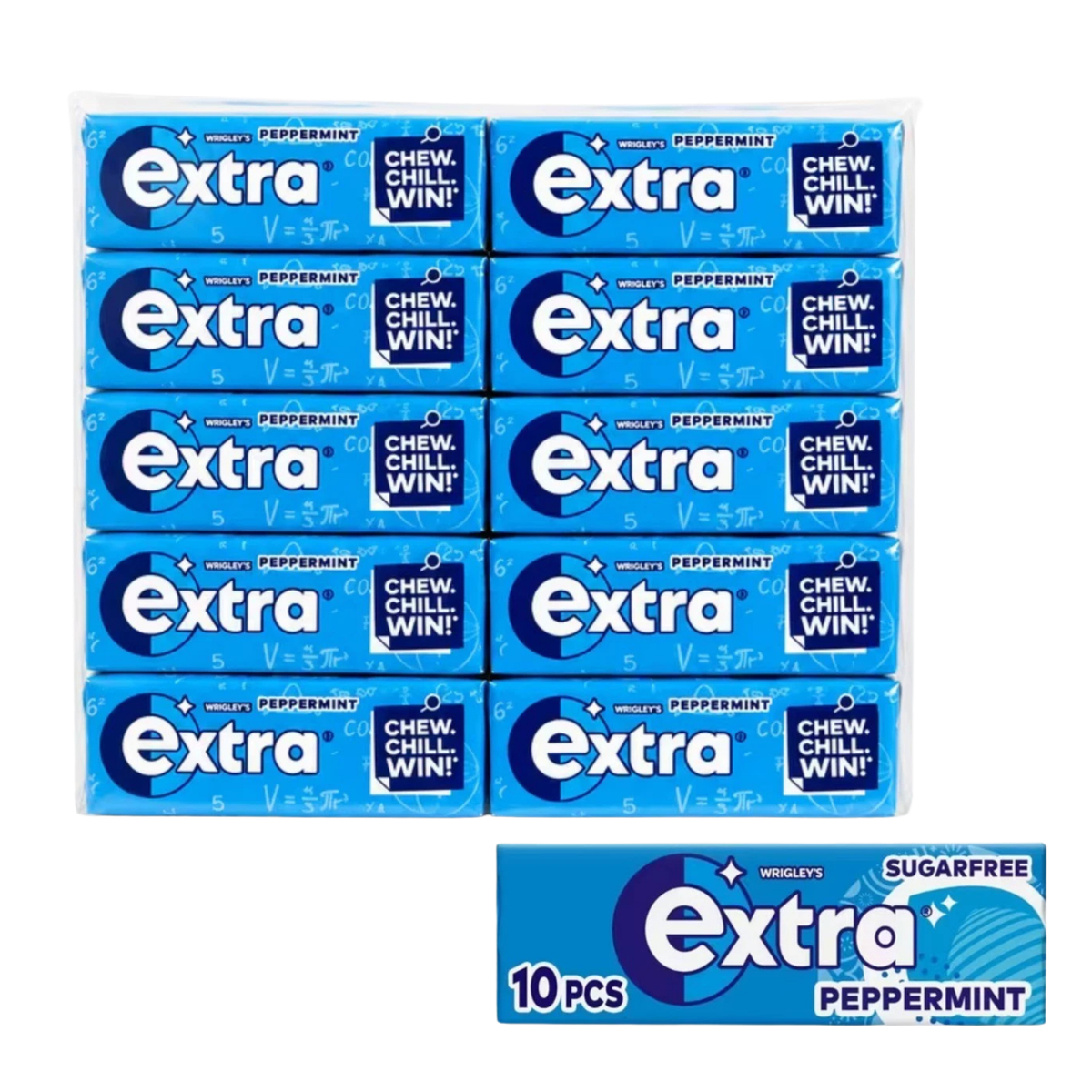 Wrigley's Extra Peppermint Sugar Free Chewing Gum