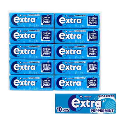 Wrigley's Extra Peppermint Sugar Free Chewing Gum