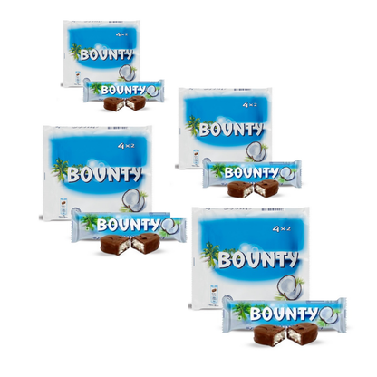 4 x 4 Pack Bounty Coconut Milk Chocolate Duo Bars 57g