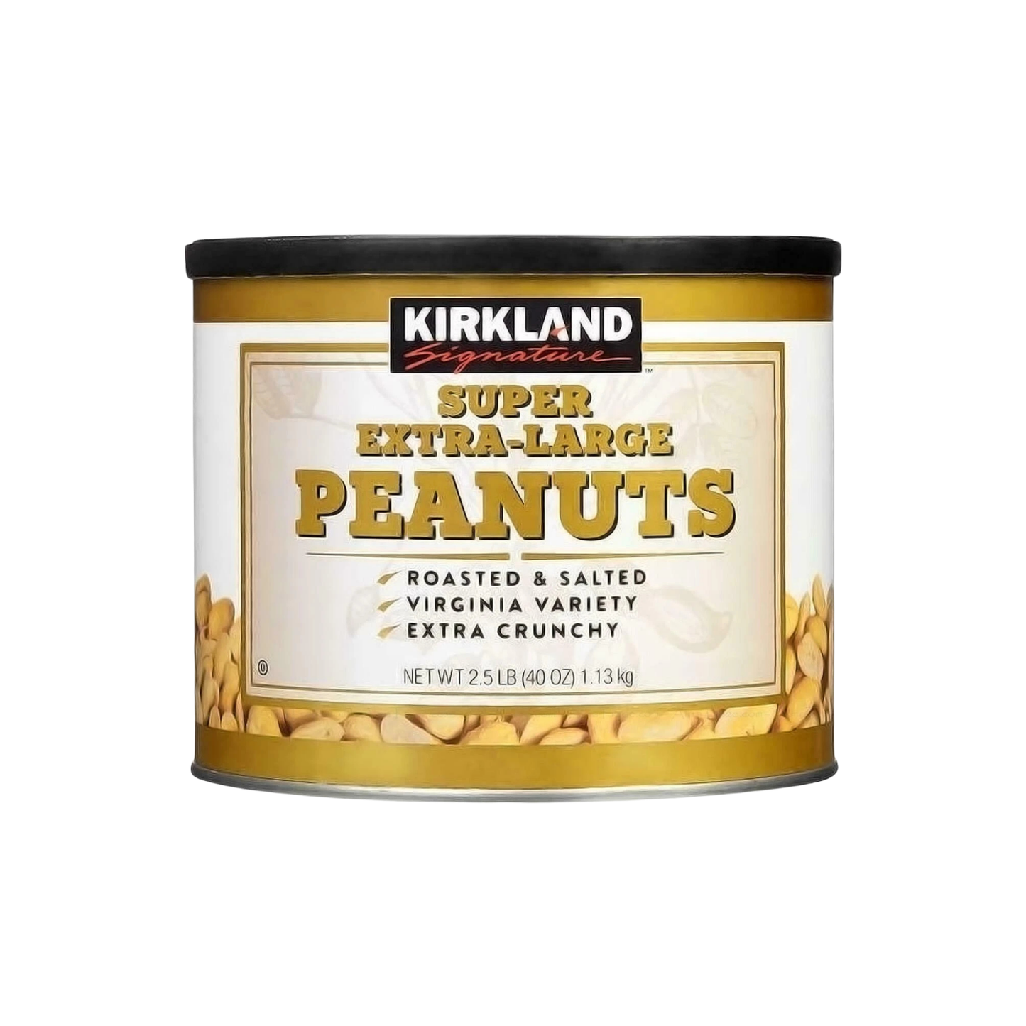 Kirkland Super Extra-Large Roasted and Salted Peanuts, 1.13 kg