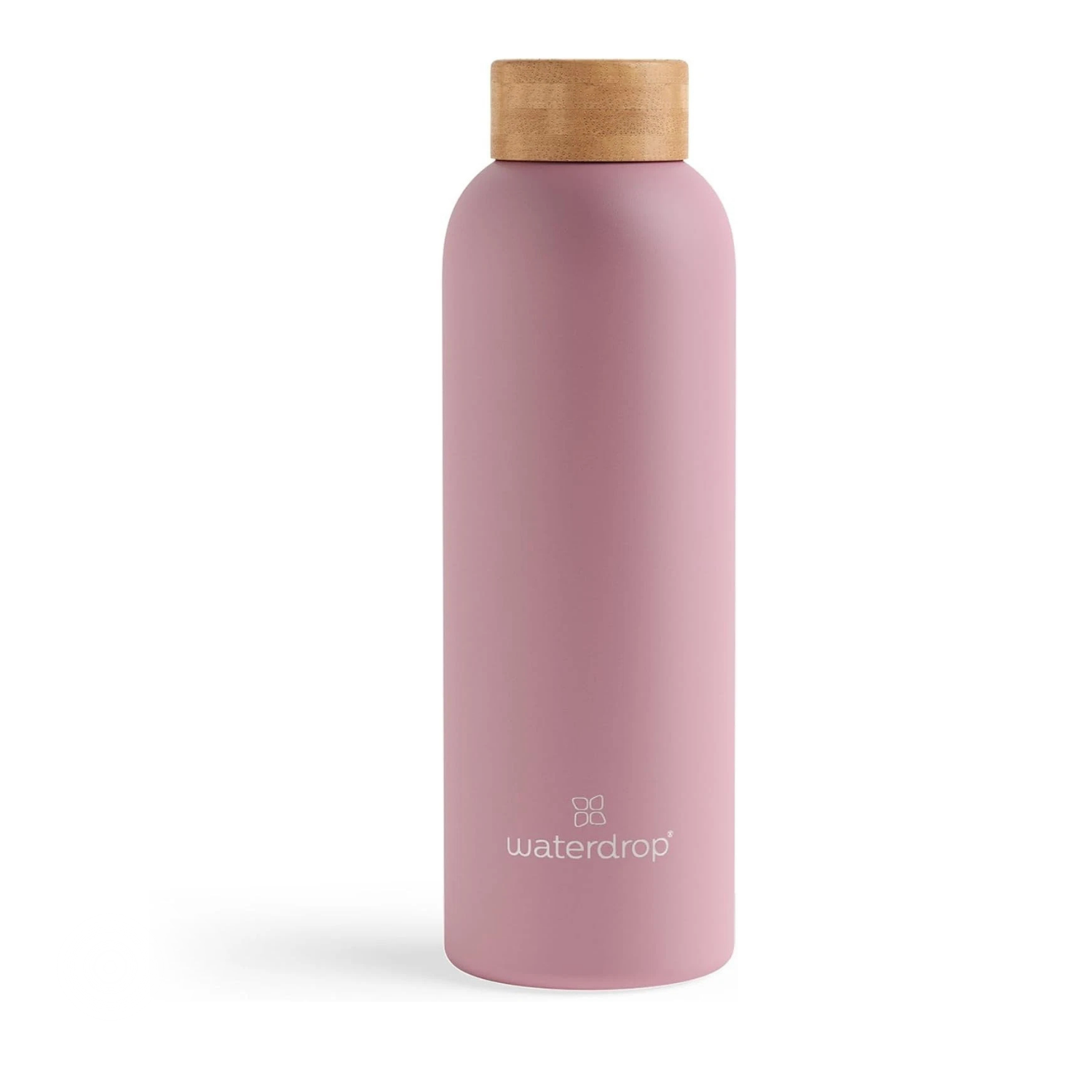 Waterdrop Stainless Pink Matt Water Bottle | Chuk Shuk