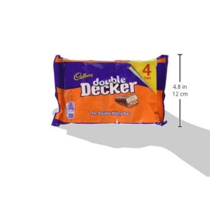 Cadbury Double Decker Chocolate Bar (Pack of 8)