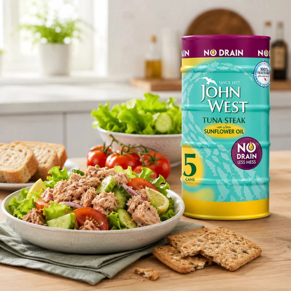 John West Tuna Steak in Sunflower Oil - 550g