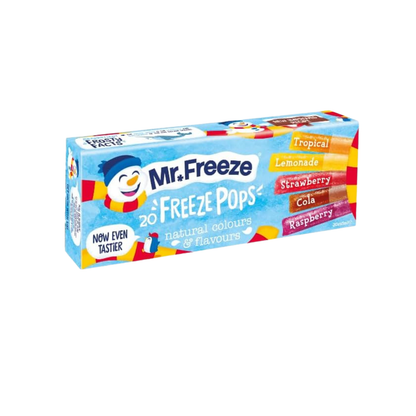 Mr Freeze Freeze Pops 20 x 45ml (Pack of 3)