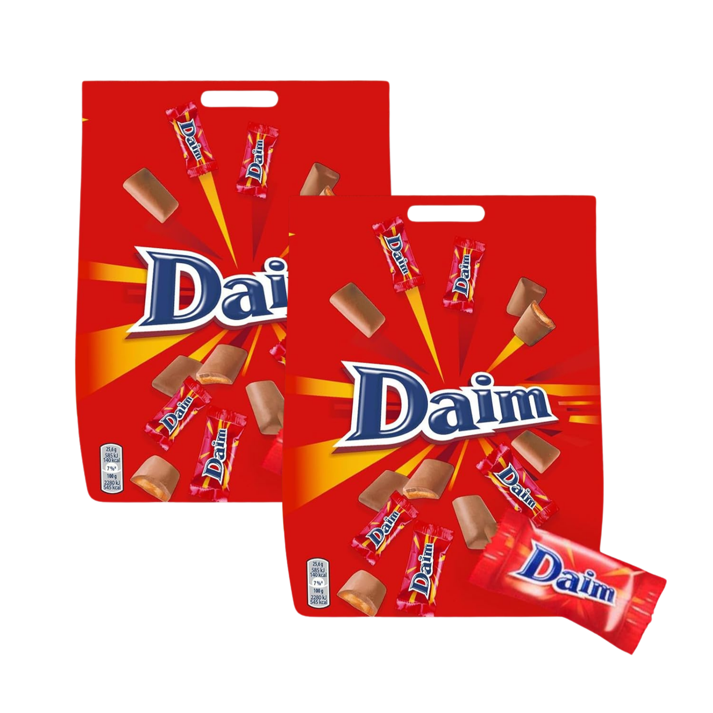 Daim Mini Chocolate Caramel Candy Bag 200g