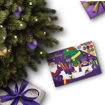 Cadbury Santa Christmas Selection Box (Medium 125g)