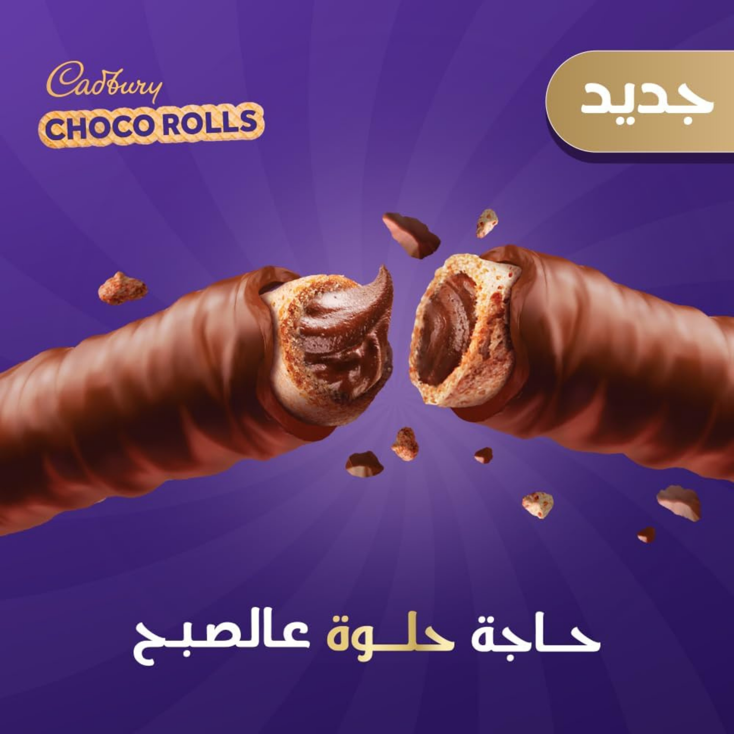 Cadbury Choco Rolls | Chocolate Wafer Sticks 12 x 22g