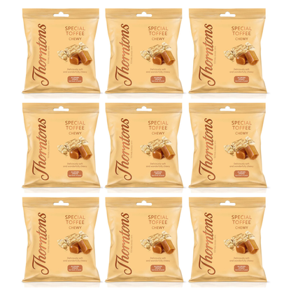 Thorntons Special Toffee Chewy 85g - 9 Bags