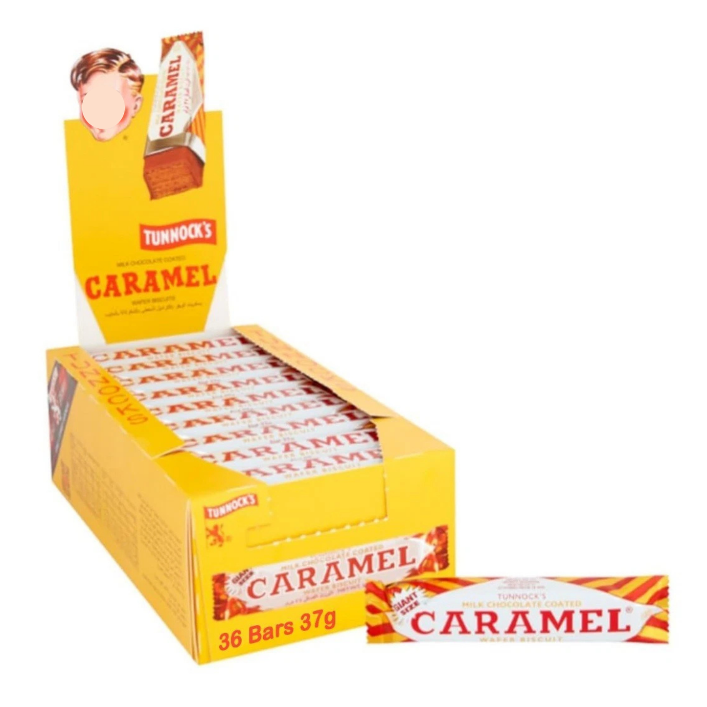 Tunnock's Real Milk Chocolate Caramel Wafer Box