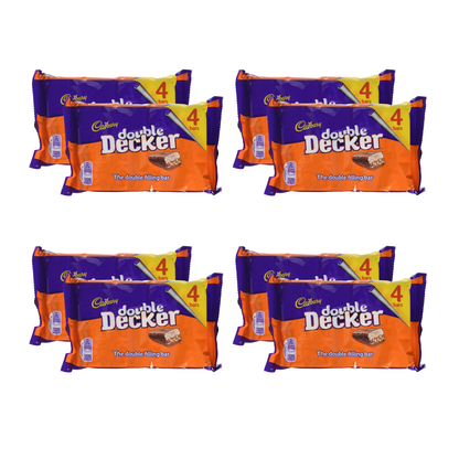Cadbury Double Decker Chocolate Bar (Pack of 8)