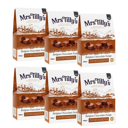 Mrs Tilly's Belgian Chocolate Fudge