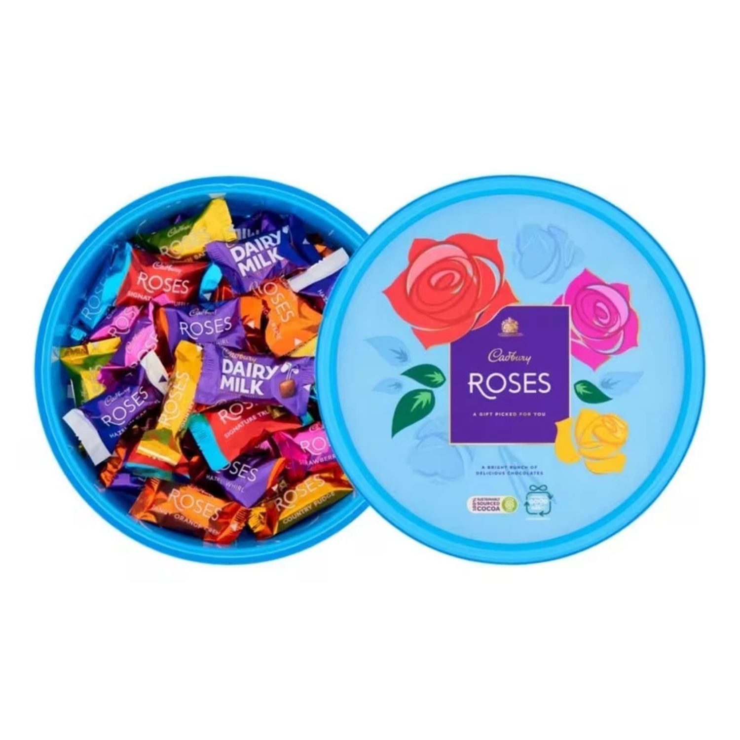 Cadbury Roses Chocolate Tub 475g | Chuk Shuk